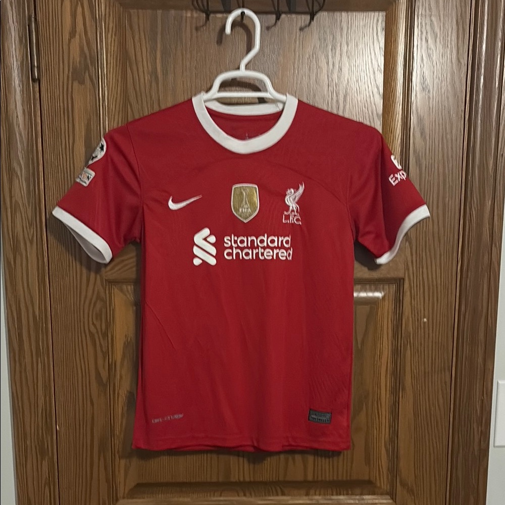 Nike Kids Red Liverpool FC Soccer Jersey